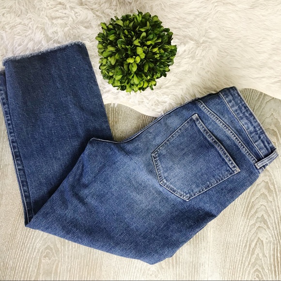 TopShop Moto Dree High Waist Raw Hem Jeans 34 - Picture 5 of 7